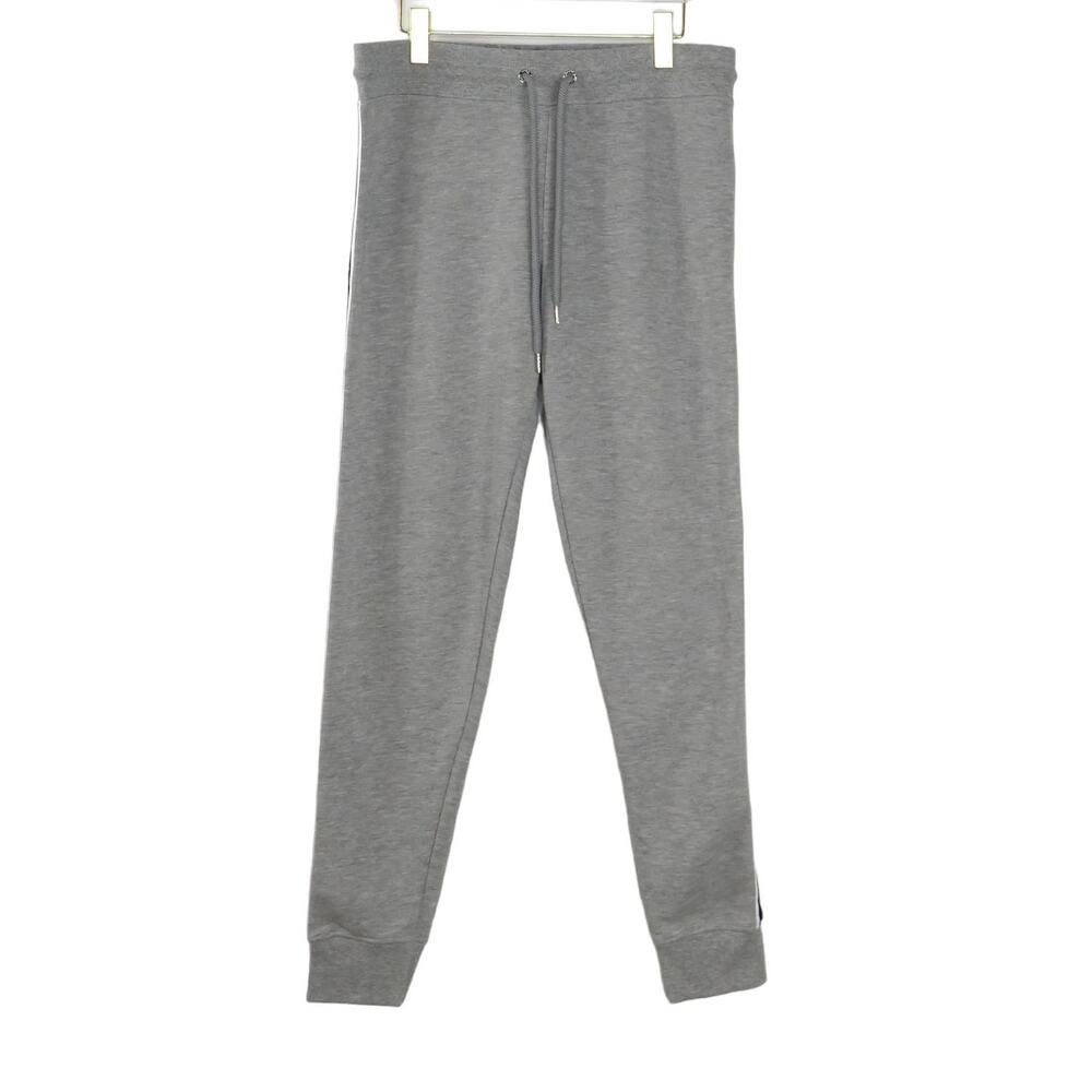 Y2k Bebe Gray & Black Logo Jogger Sweatpants Large - Picture 5 of 8